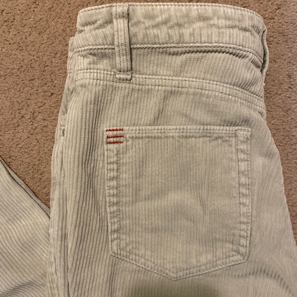 Super soft light green corduroy jeans - Picture 3 of 5